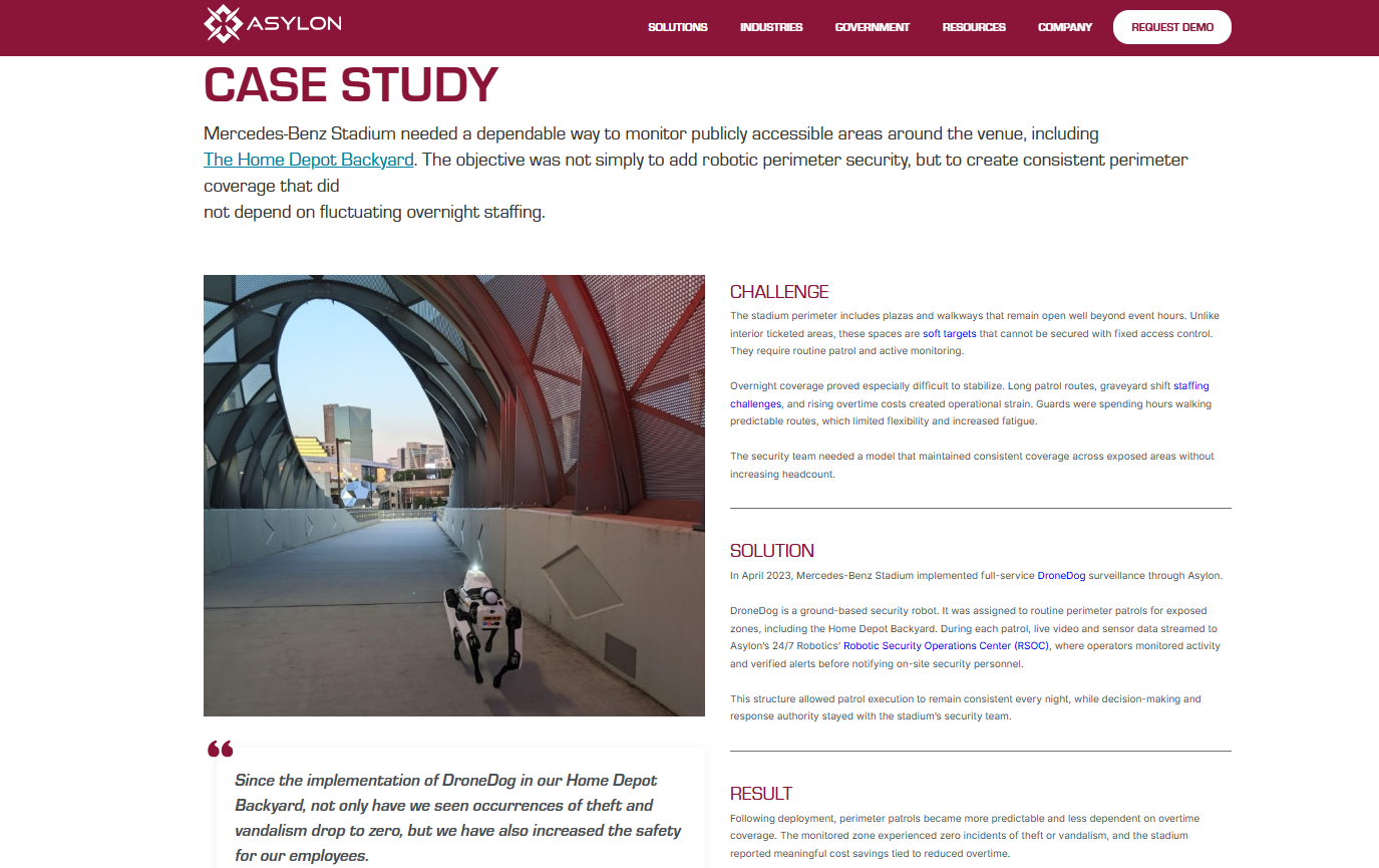 asylon robotics case study